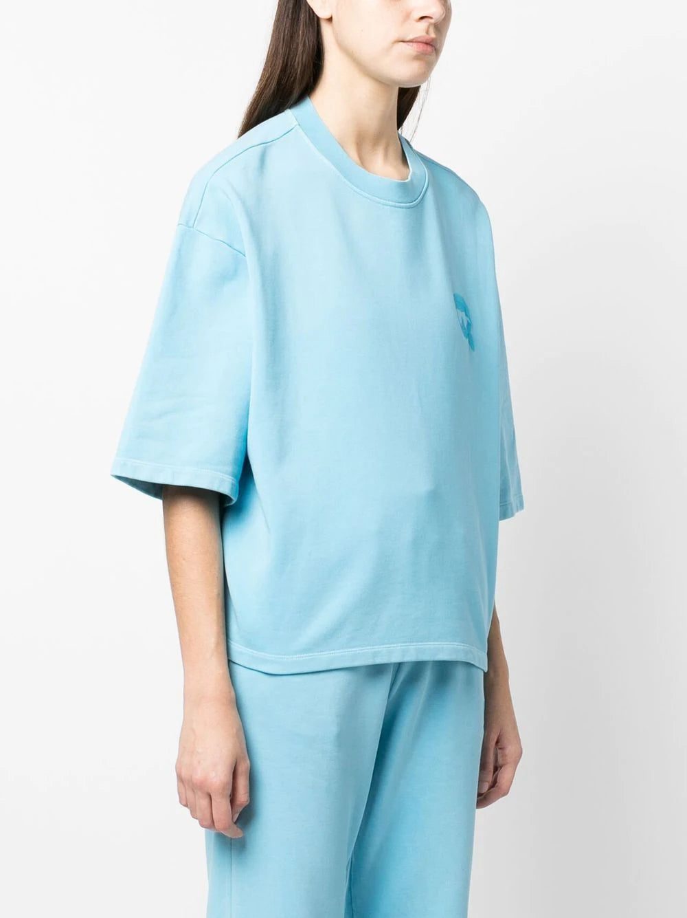 Karl Lagerfeld Ikonik 2.0 tonal relaxed T-shirt - Image 3