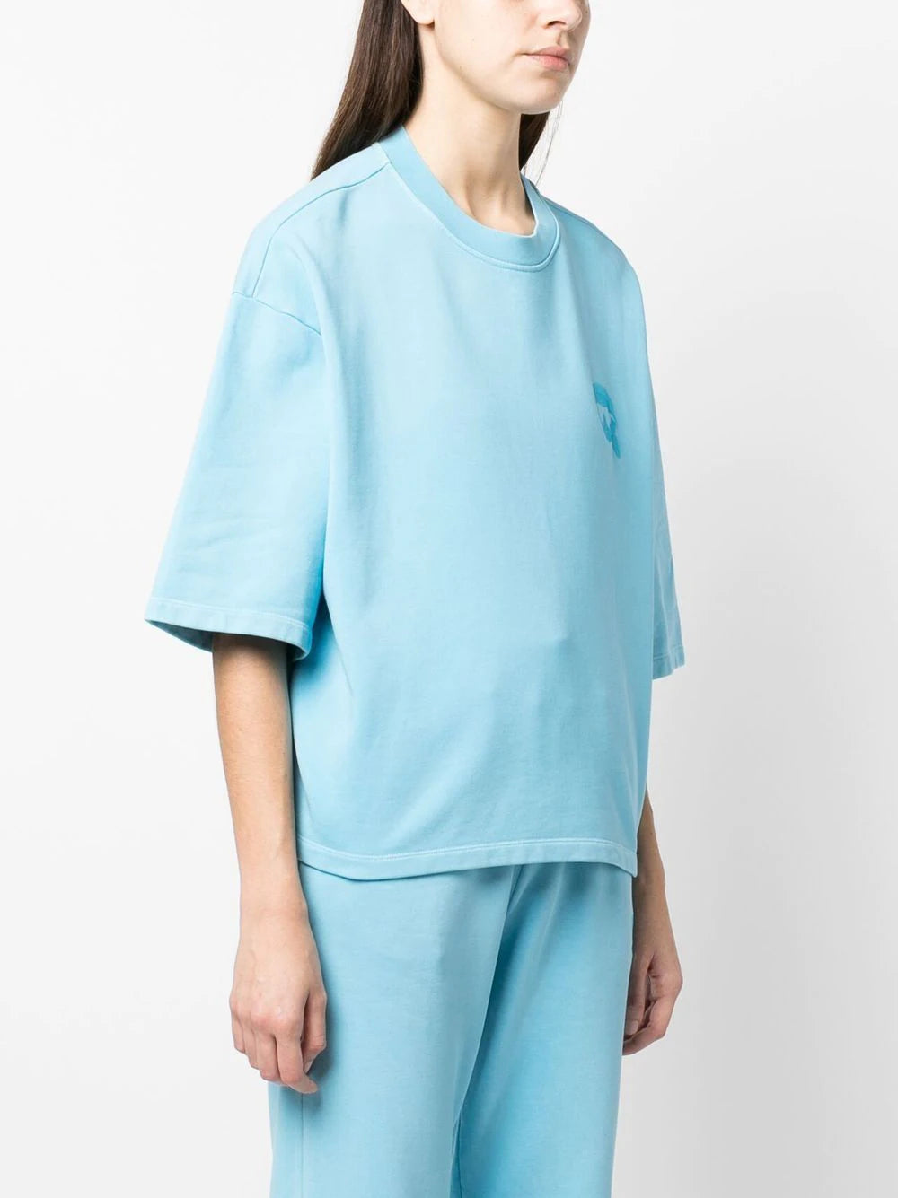 Karl Lagerfeld Ikonik 2.0 tonal relaxed T-shirt - Image 3