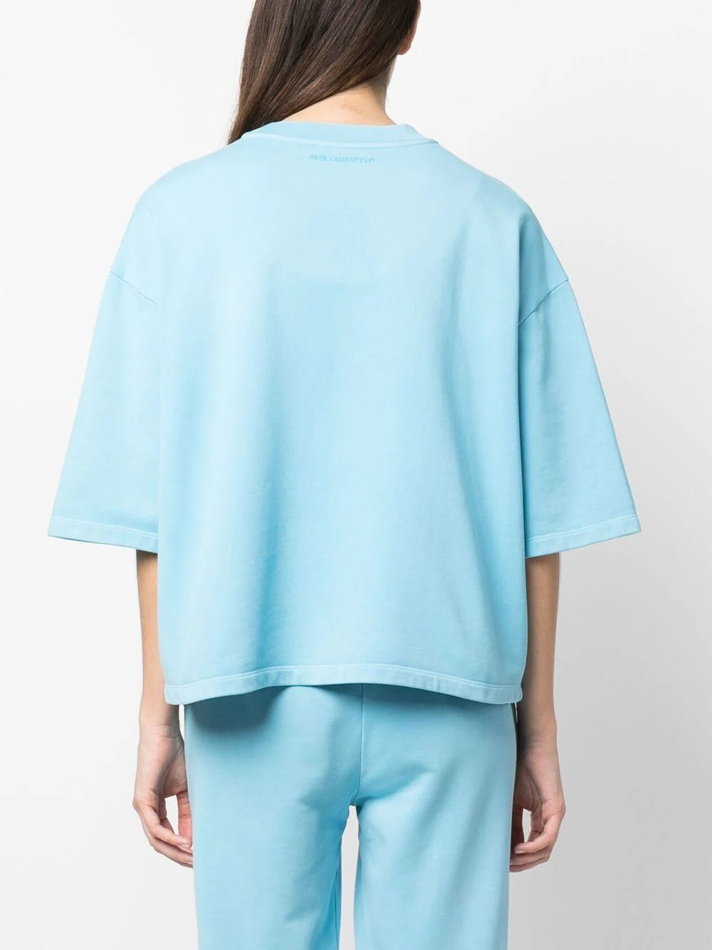 Karl Lagerfeld Ikonik 2.0 tonal relaxed T-shirt - Image 4