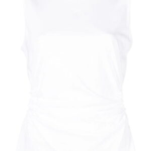 Karl Lagerfeld  cut-out organic cotton tank top
