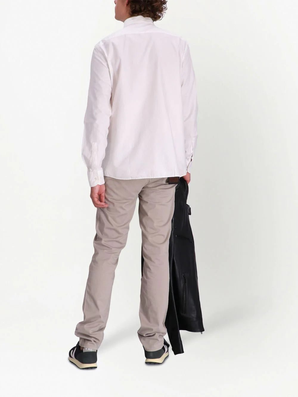 BOSS button-up cotton shirt - Image 4