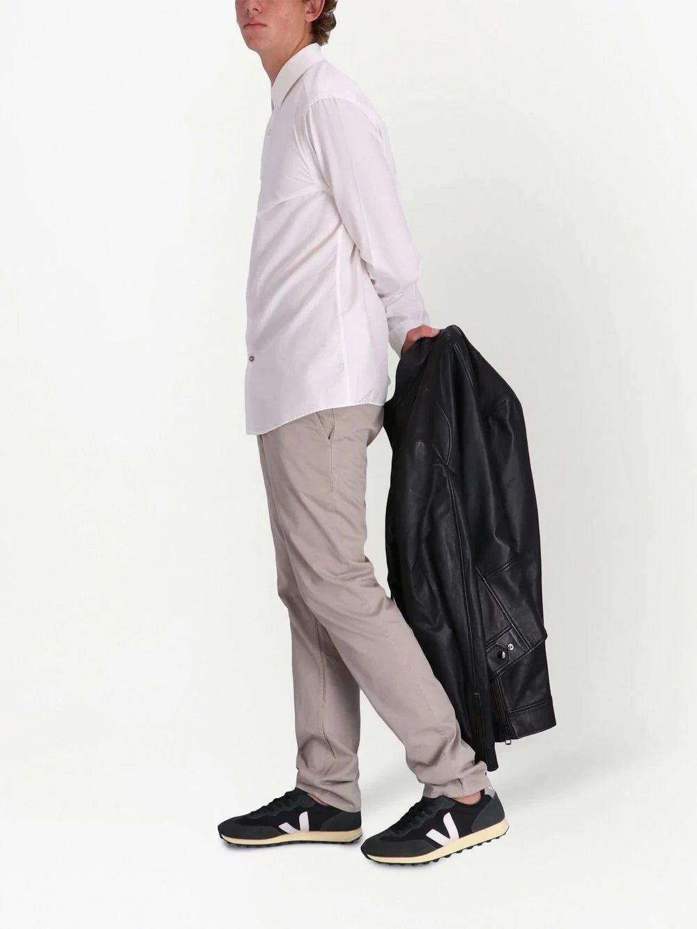 BOSS button-up cotton shirt - Image 3