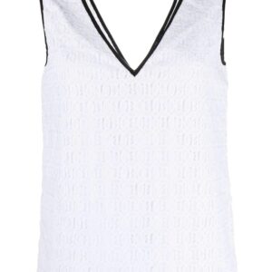 Karl Lagerfeld Kl embroidered lace top