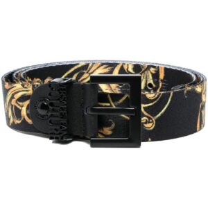 Versace baroque-print belt