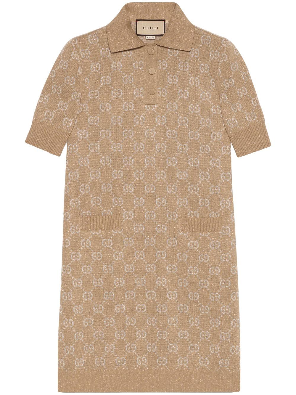 Gucci GG-jacquard polo dress
