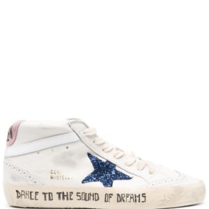 Golden Goose Mid Star lace-up sneakers