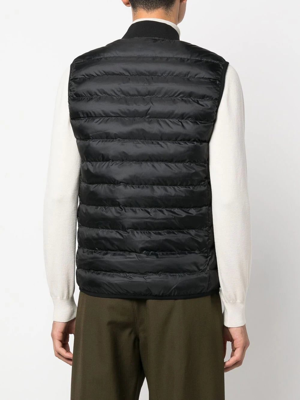 Lacoste embroidered-motif padded gilet - Image 4