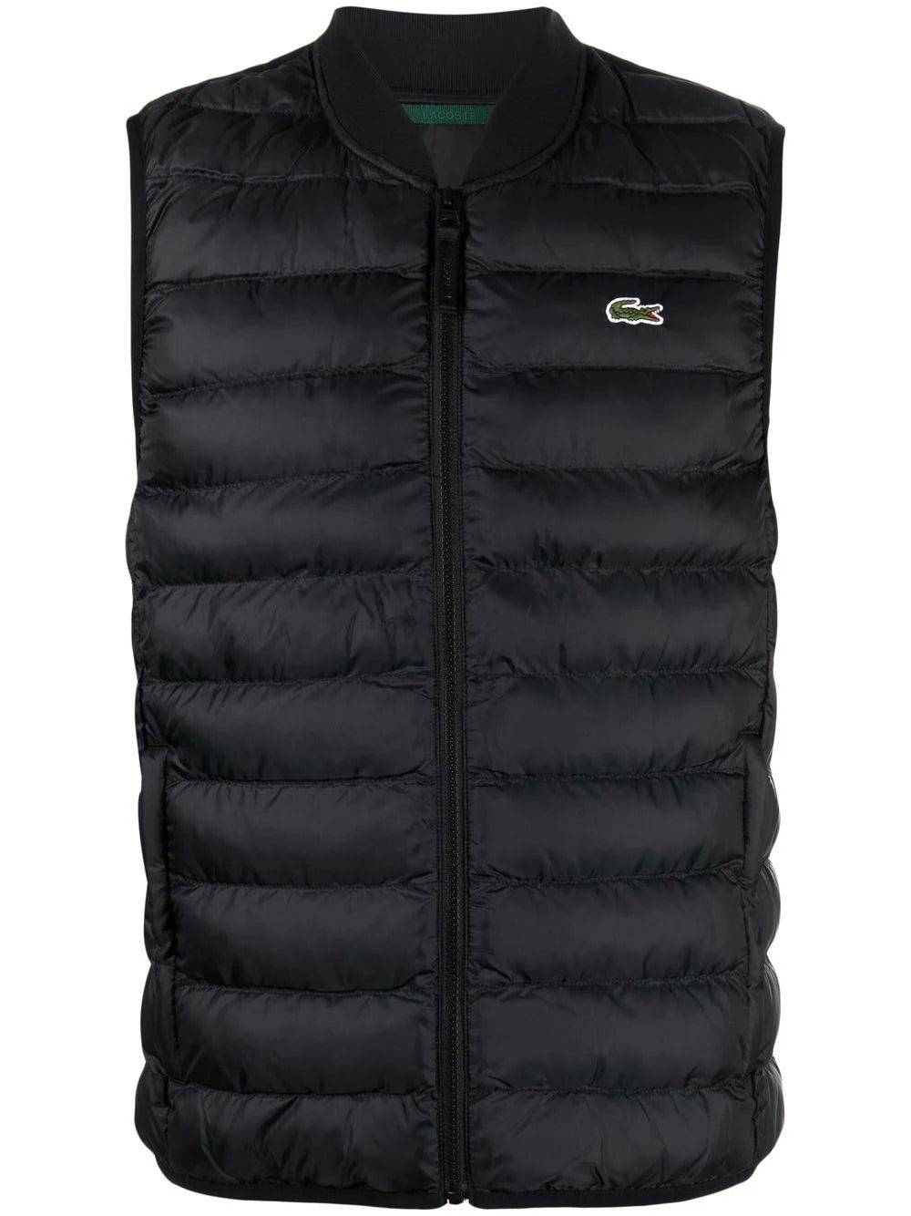 Lacoste embroidered-motif padded gilet