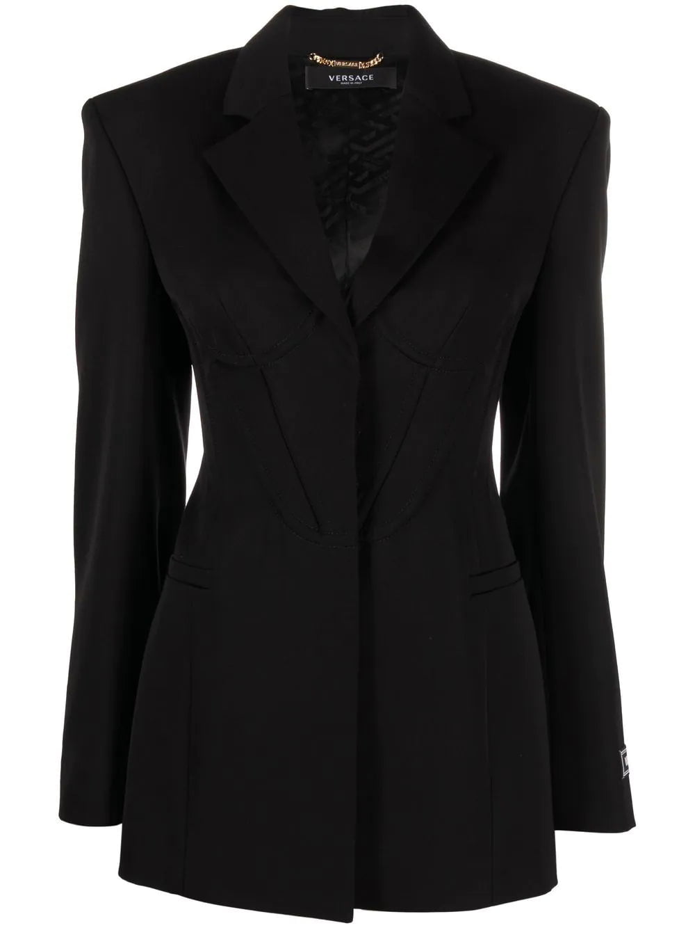 Versace corset-style blazer