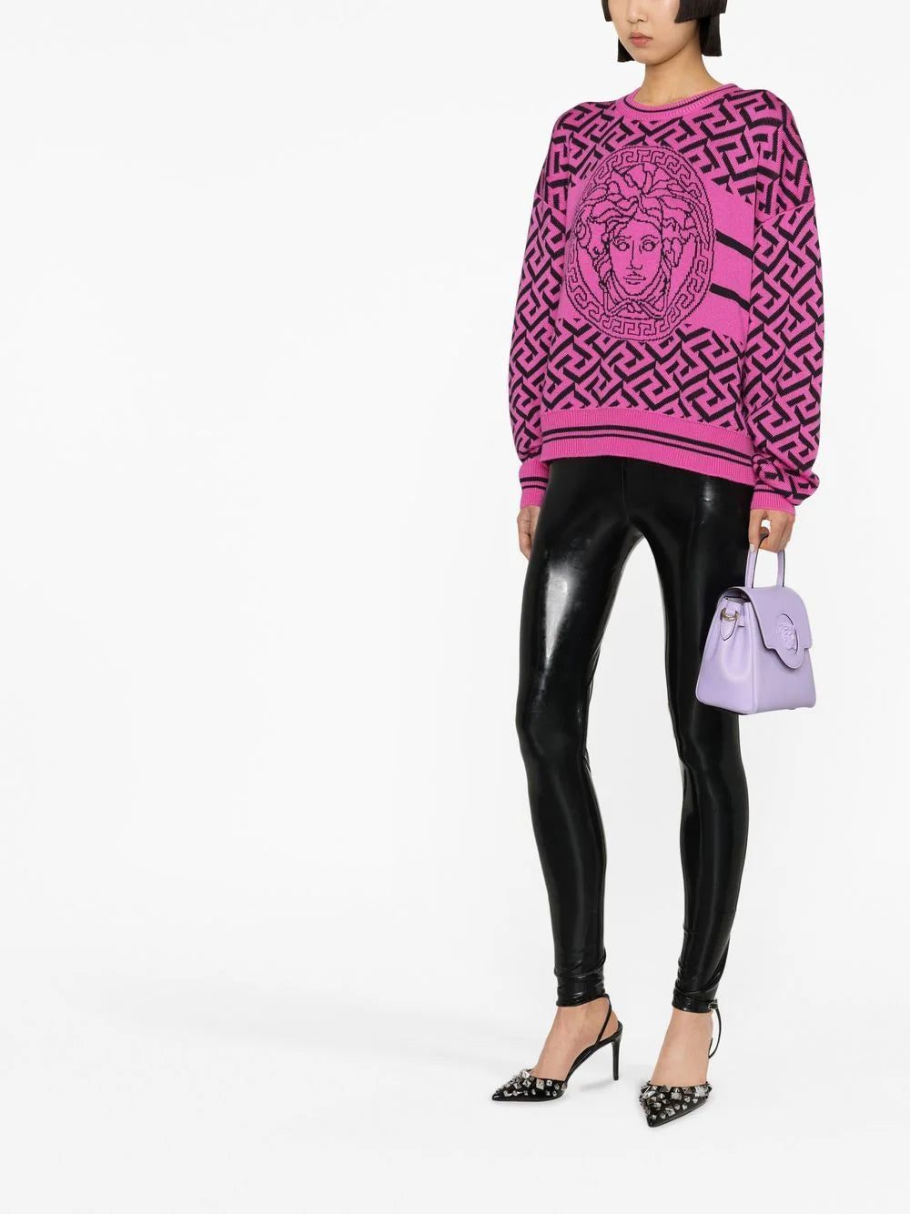 Versace high-waisted leggings - Image 3