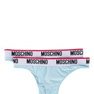 Moschino  logo-waistband thong