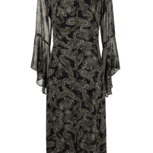 Michael Kors paisley-print midi dress