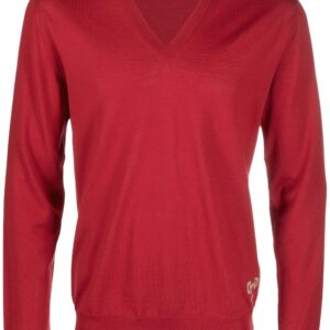 Gucci Horsebit-detail V-neck jumper
