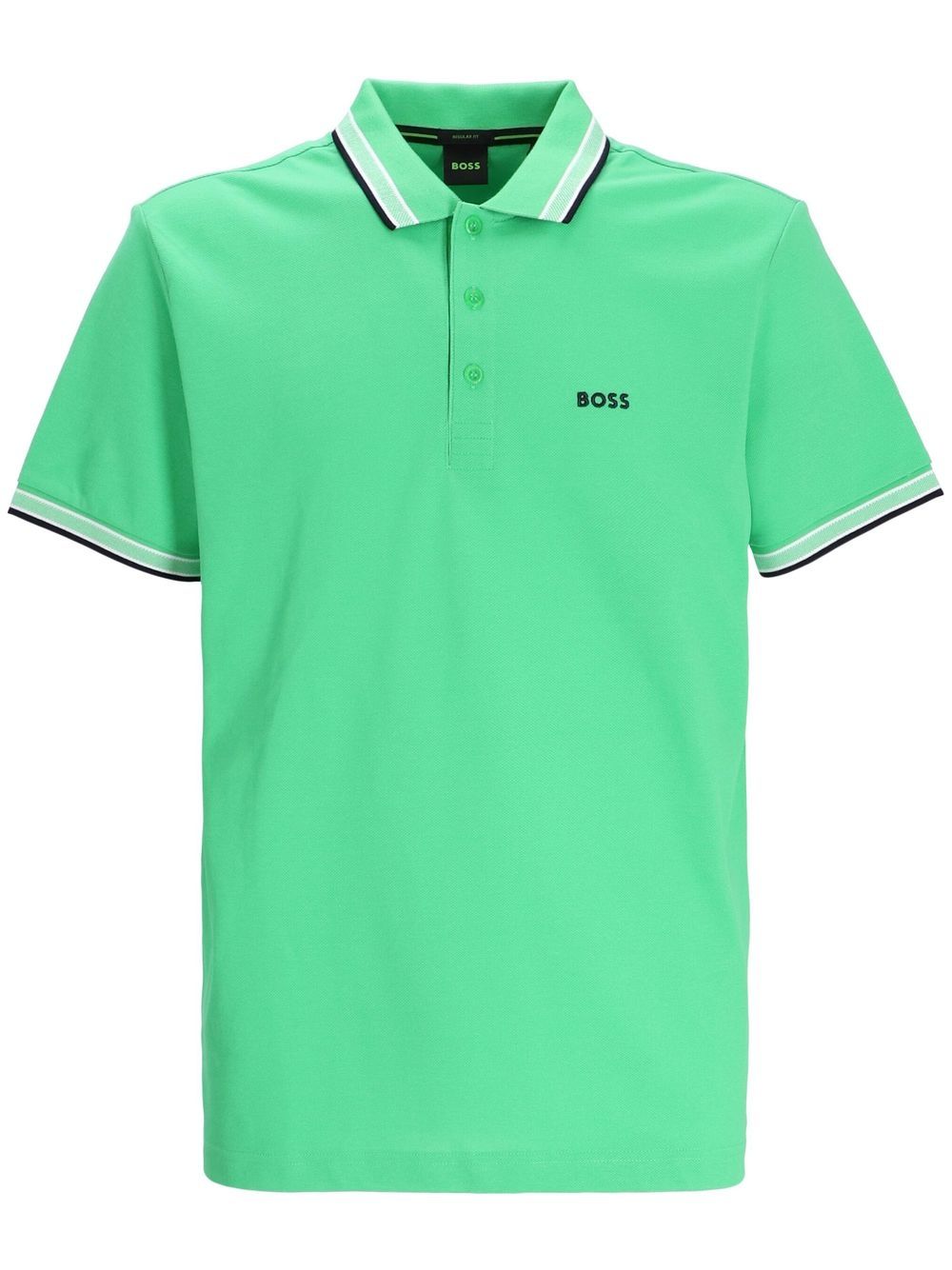 BOSS Paddy logo-embroidered polo shirt