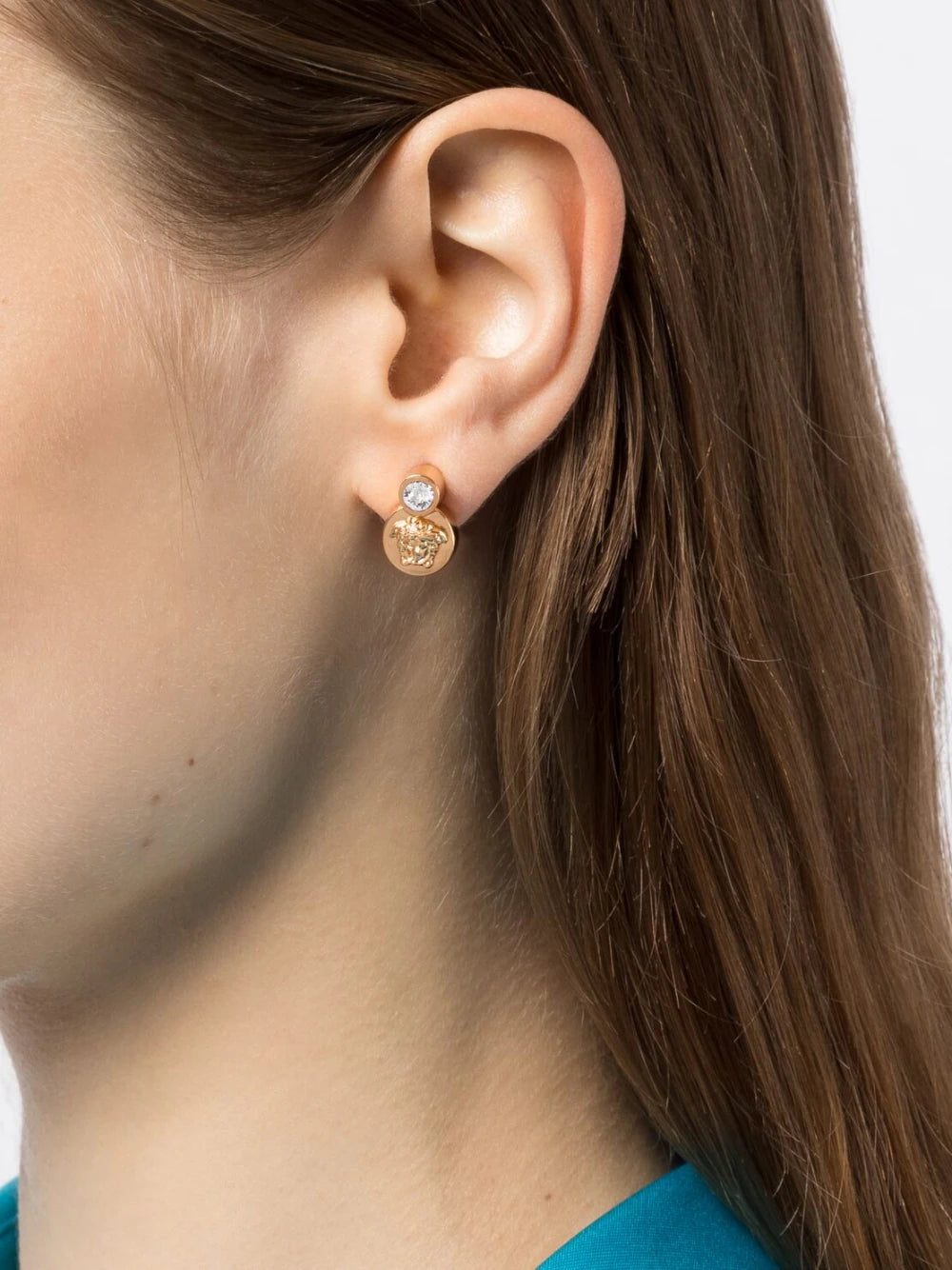 Versace Medusa Head stud earrings - Image 2