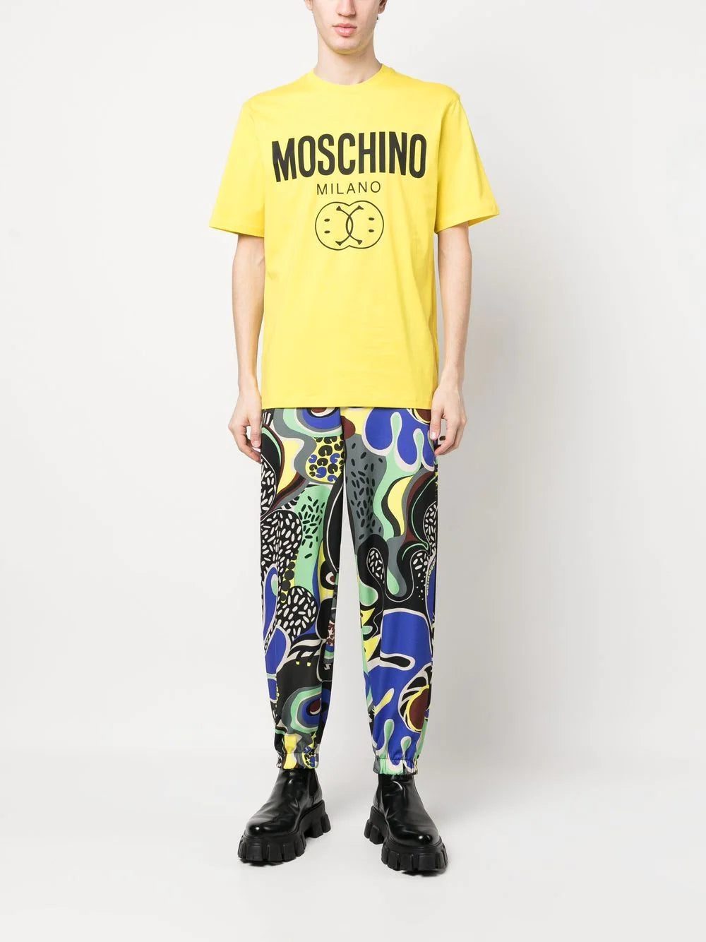 Moschino graphic-print track pants - Image 2