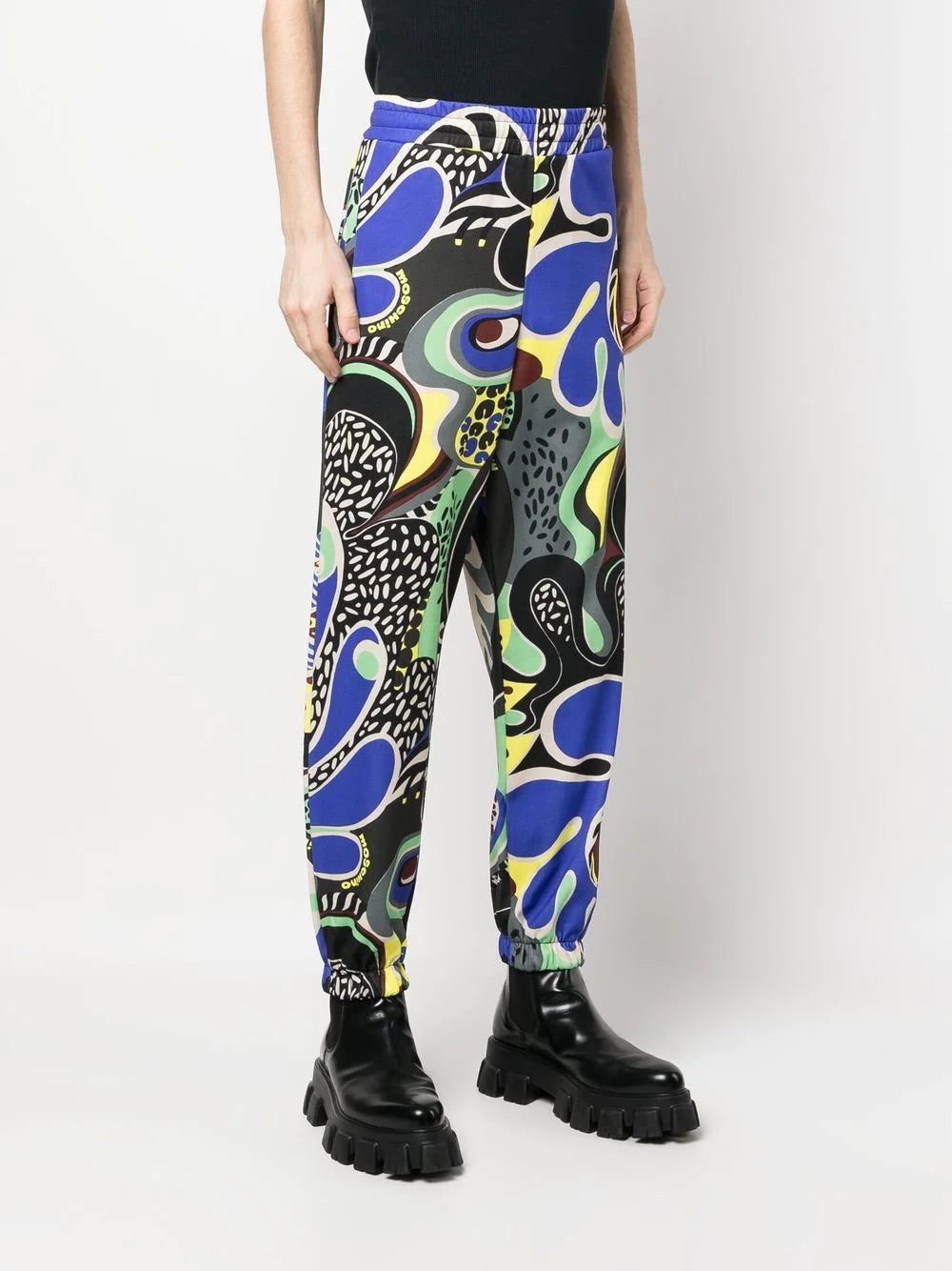 Moschino graphic-print track pants - Image 3