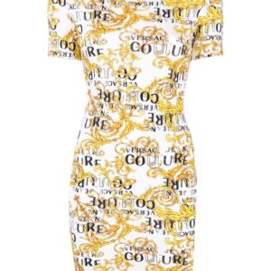 Versace Jeans Couture  logo-print T-shirt dress
