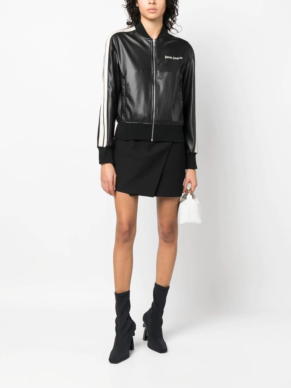 Palm Angels faux-leather bomber jacket - Image 2