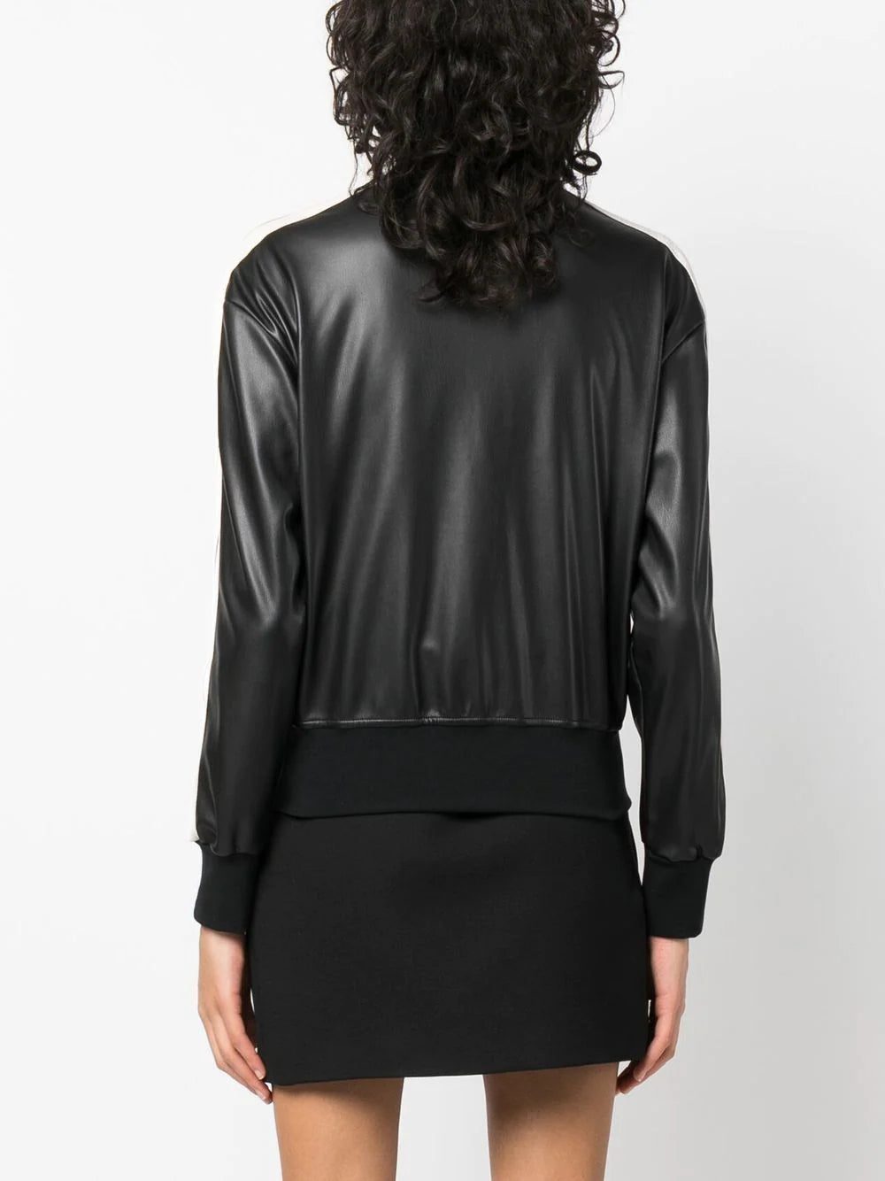 Palm Angels faux-leather bomber jacket - Image 4