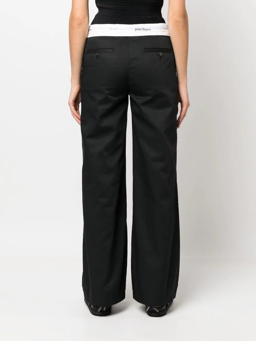 Palm Angels reversed waistband trousers - Image 4