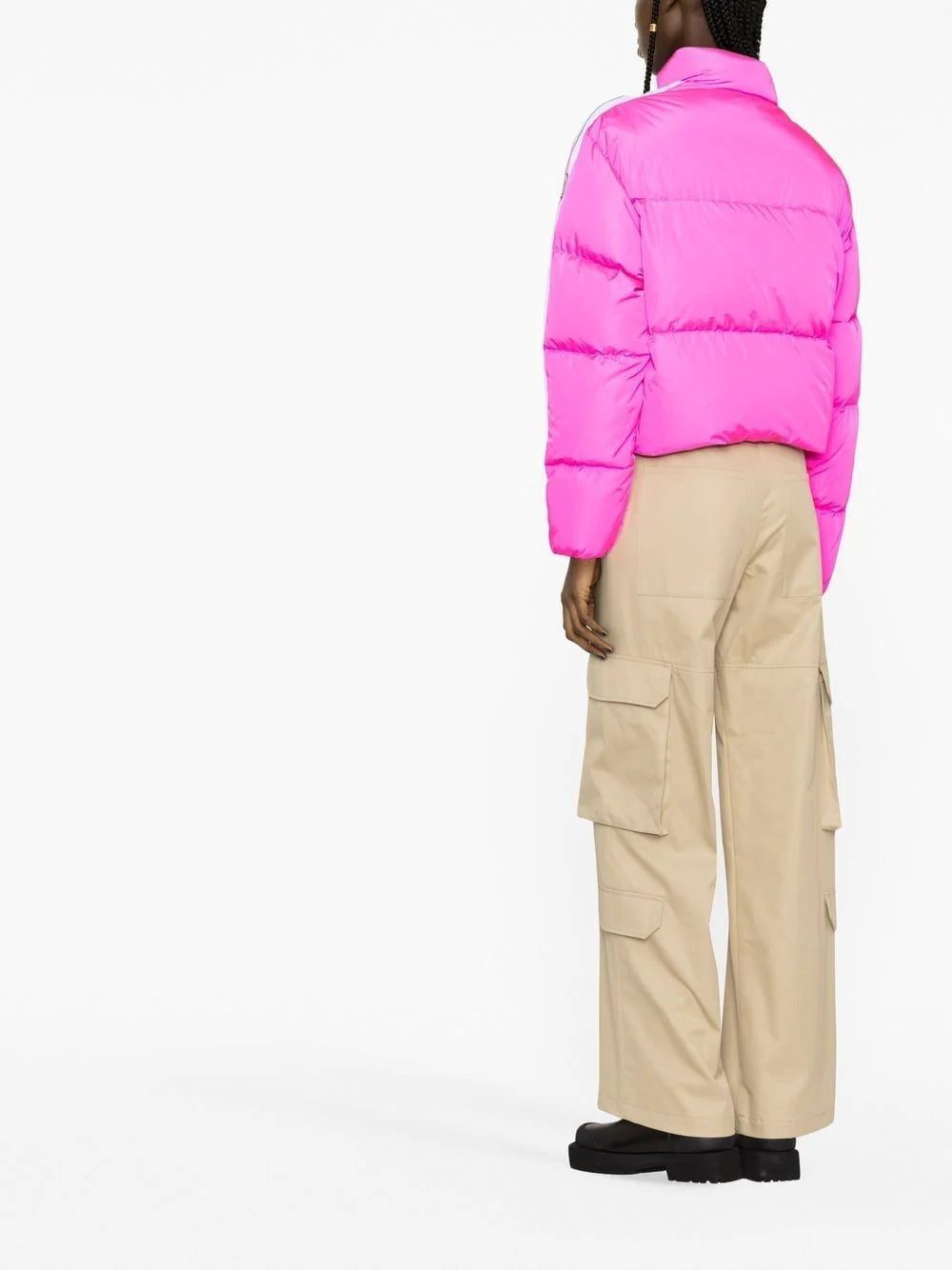 Palm Angels cropped puffer jacket - Image 3