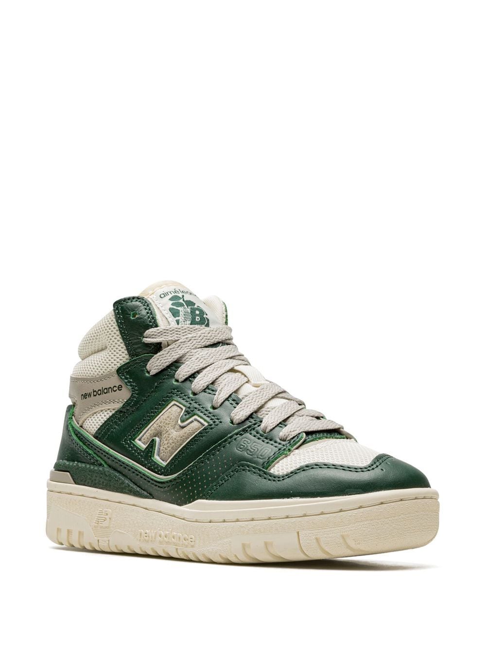 New Balance x Aimé Leon Dore 650R "Green" sneakers - Image 2