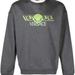 Versace Medusa logo cotton sweatshirt