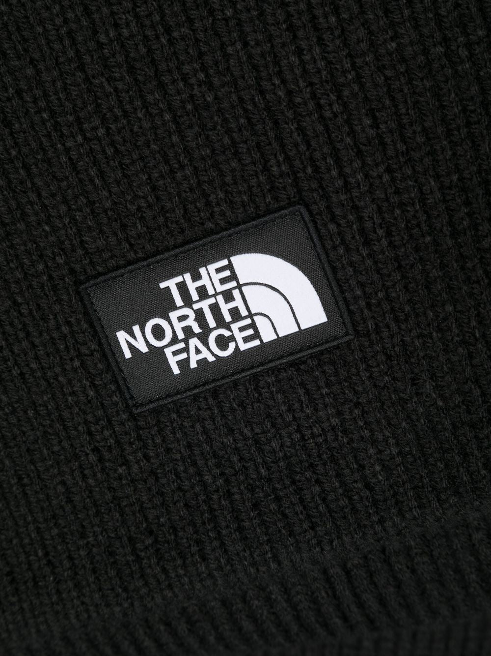 The North Face logo-patch knitted scarf - Image 2