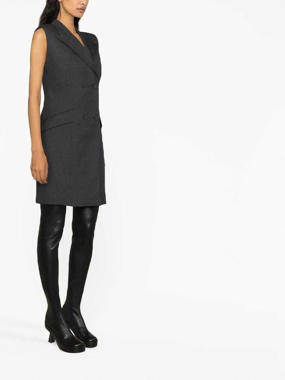 Givenchy double-breasted tuxedo minidress - Image 3