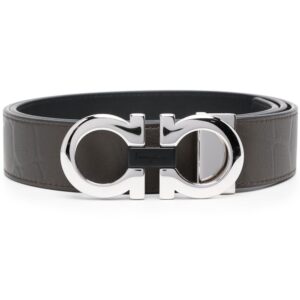 Ferragamo Gancini-buckle fastening belt