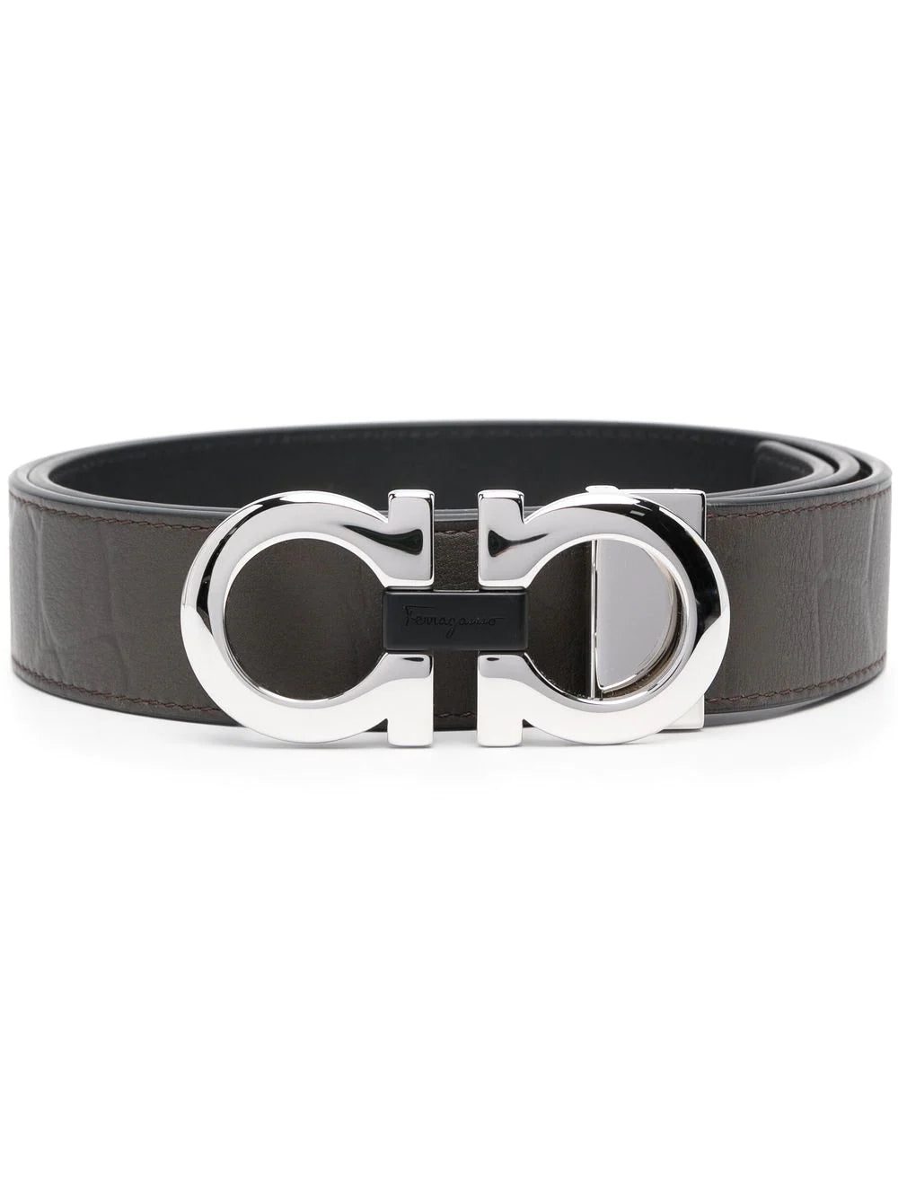 Ferragamo Gancini-buckle fastening belt