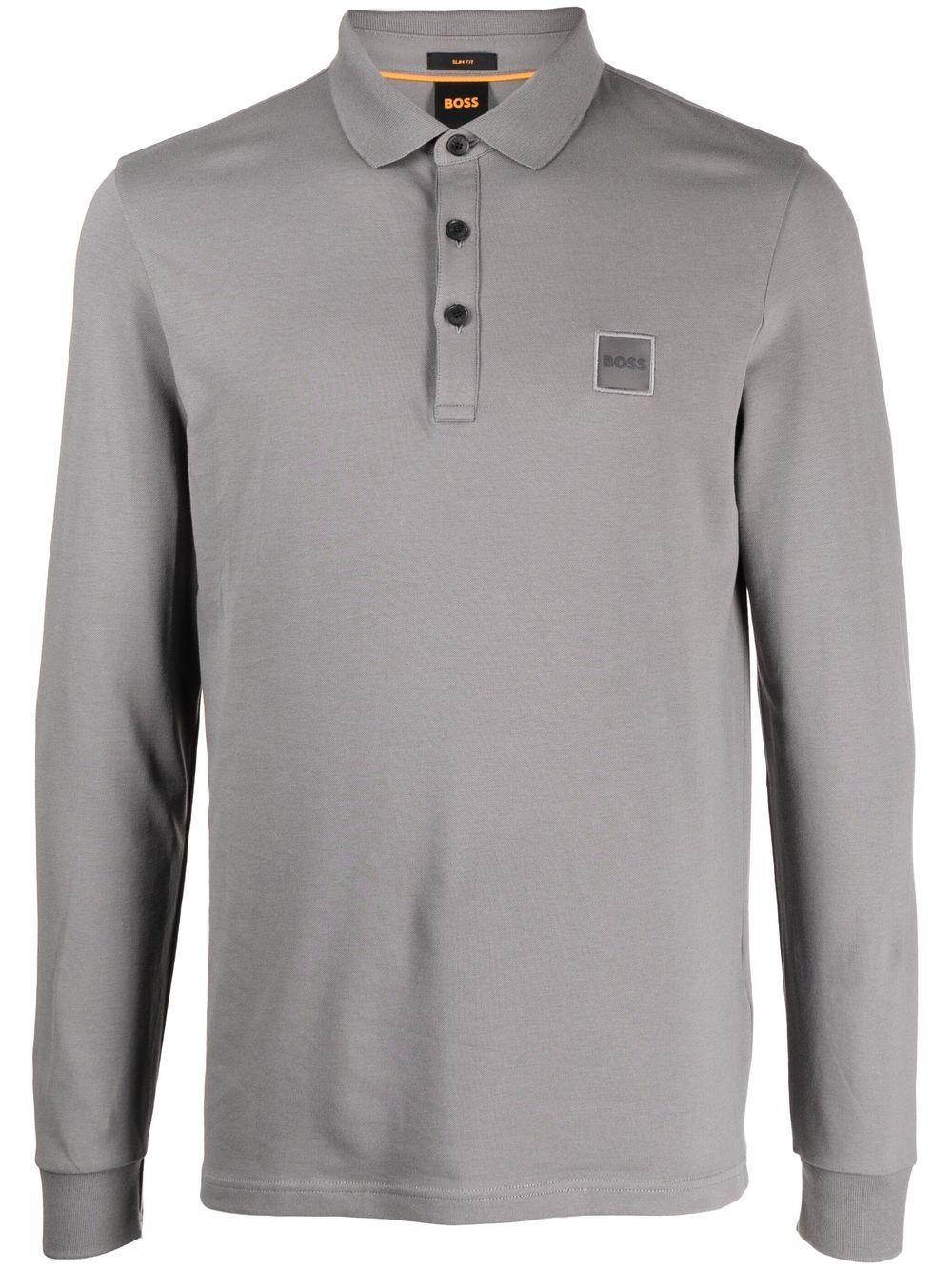 BOSS long sleeve polo shirt