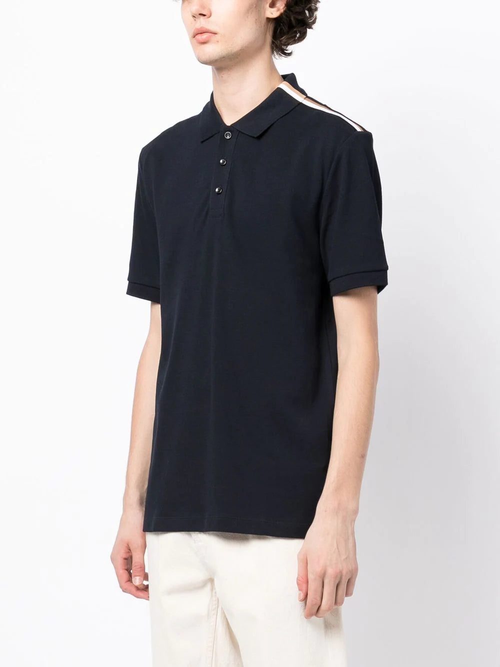 BOSS Phillipson piqué polo shirt - Image 3