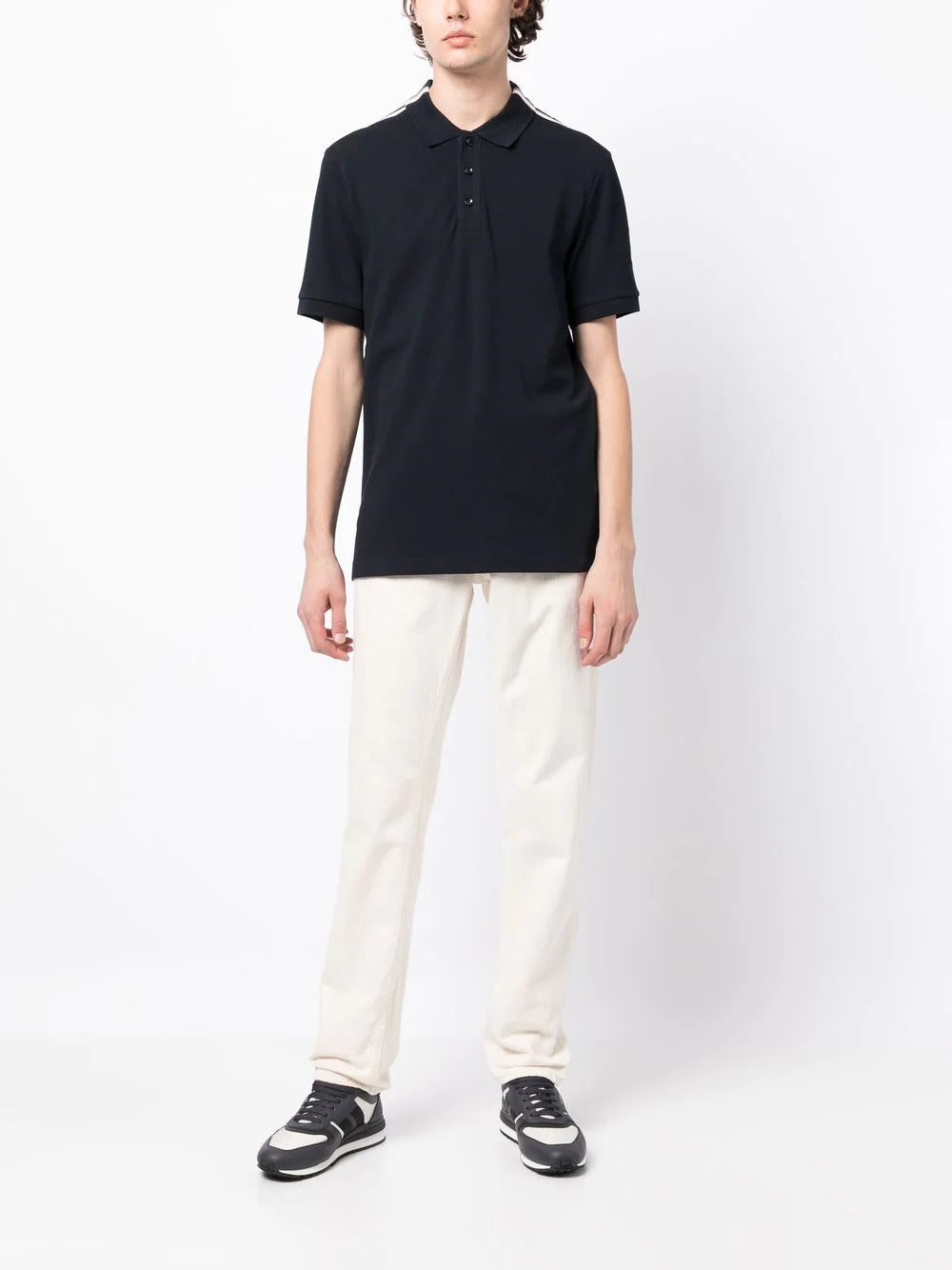 BOSS Phillipson piqué polo shirt - Image 2
