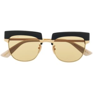 Gucci Eyewear colour-block tinted-lens sunglasses