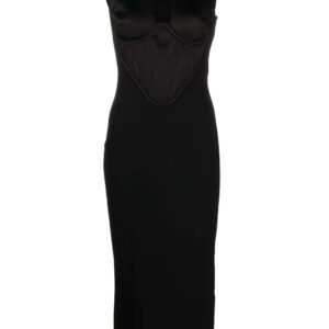 Versace  corset midi dress