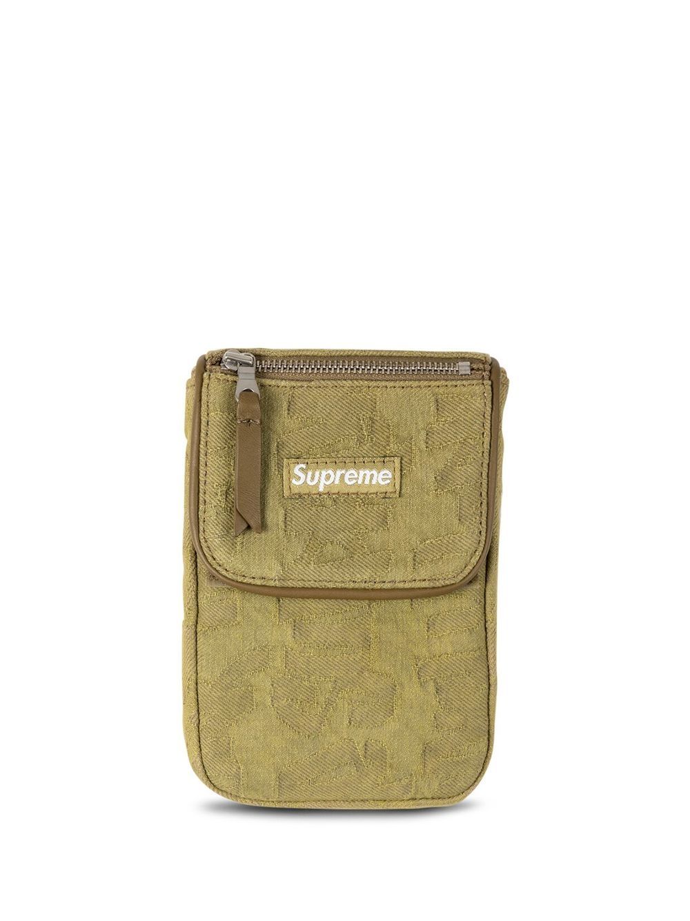 Supreme jacquard neck pouch