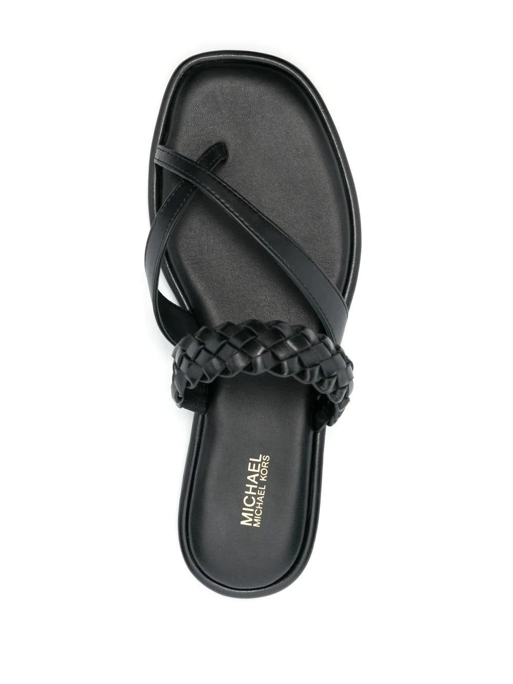 Michael Michael Kors interwoven-strap leather sandals - Image 4