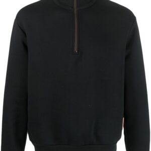 Acne Studios high-neck half-zip sweatshirt