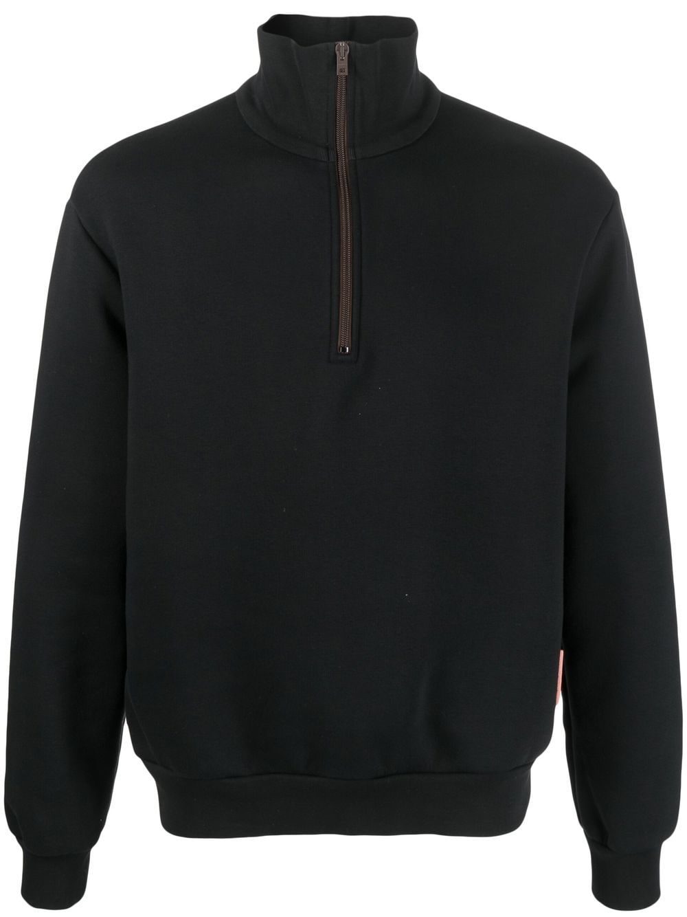 Acne Studios high-neck half-zip sweatshirt