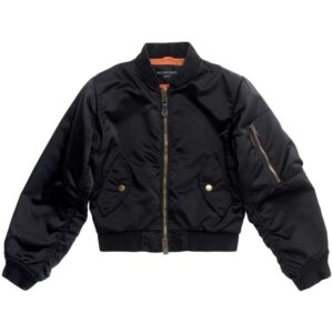 Balenciaga  ruched bomber jacket