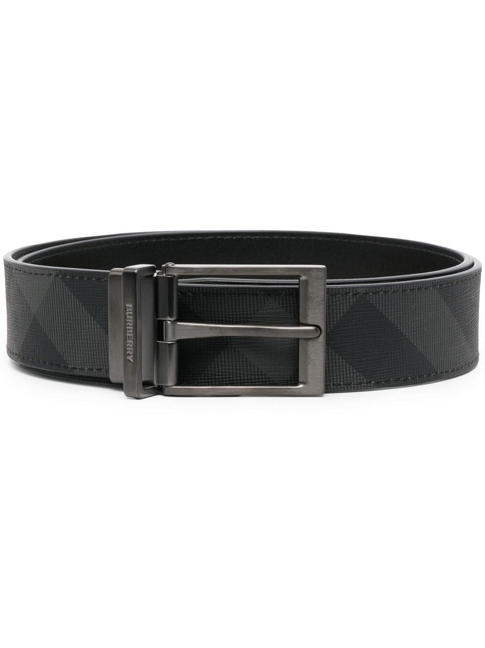 Louis Vuitton check-print reversible belt