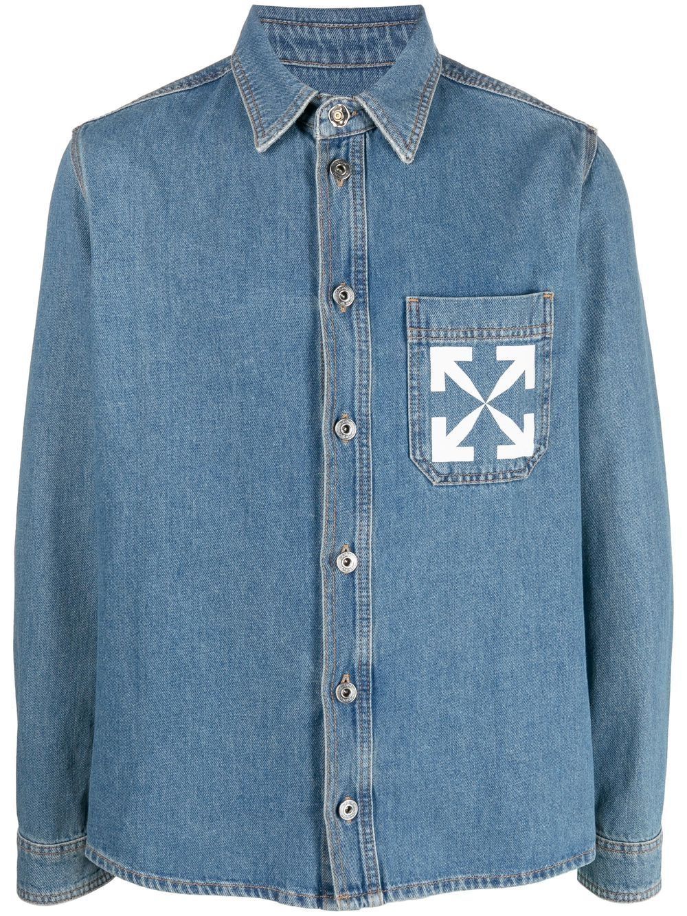 Off-White Arrows denim shirt