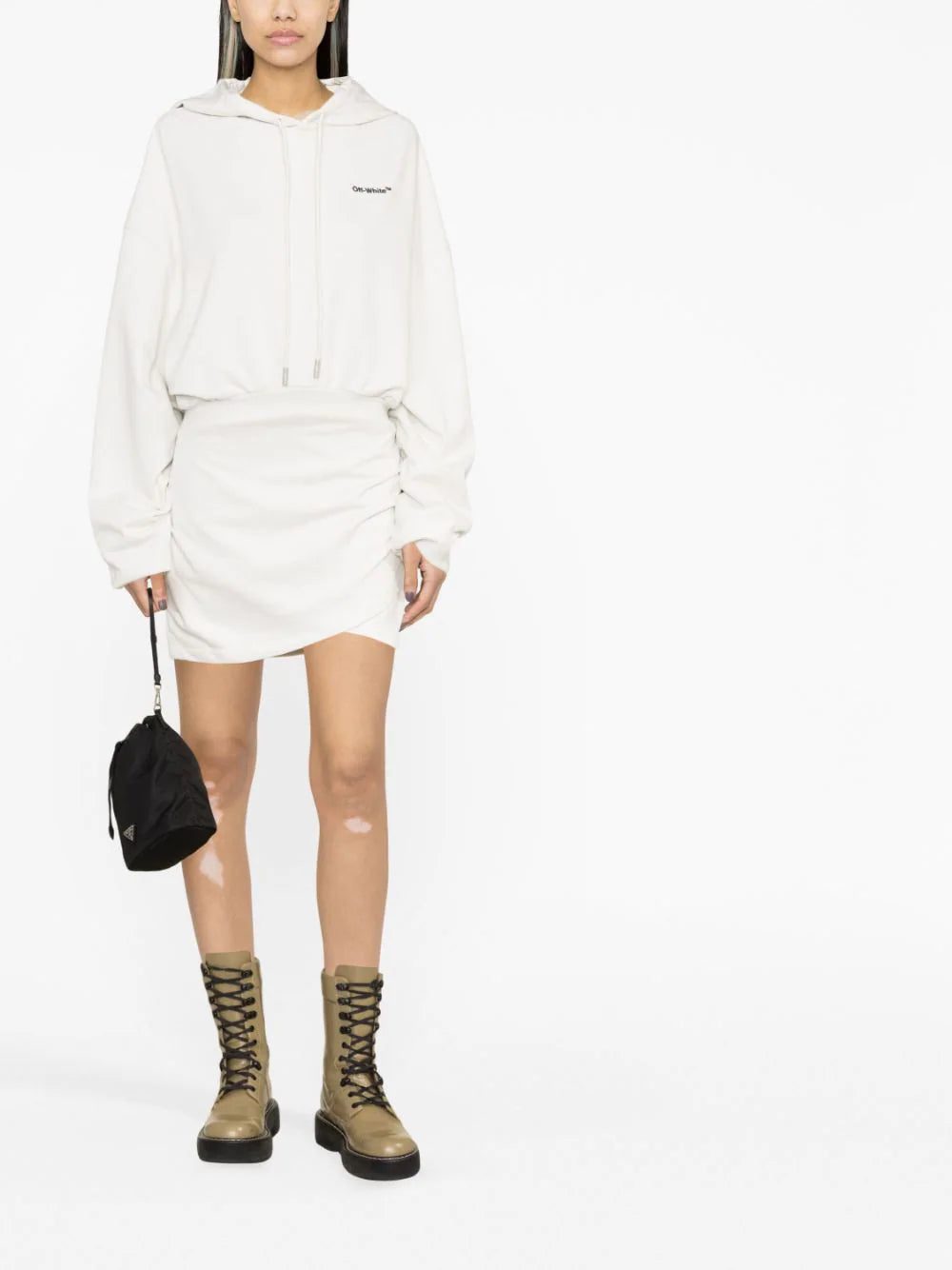 Off-White For All hoodie minidress - Image 2