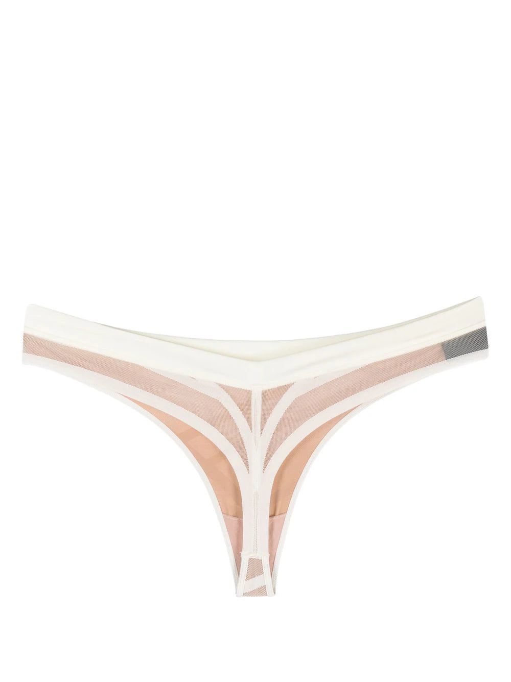 Marlies Dekkers Illusionist patterned-jacquard butterfly thong - Image 2