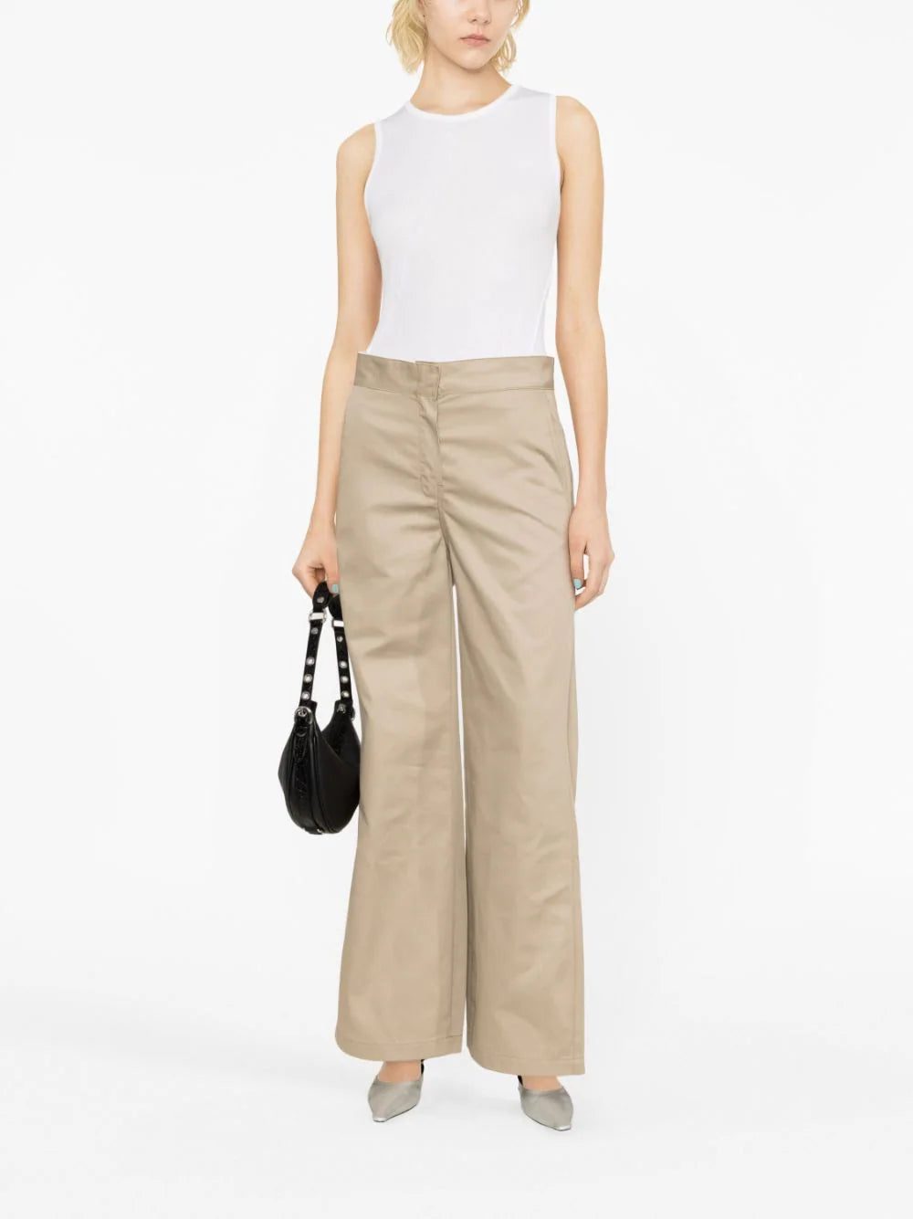 Palm Angels reversed waistband chino pants - Image 2
