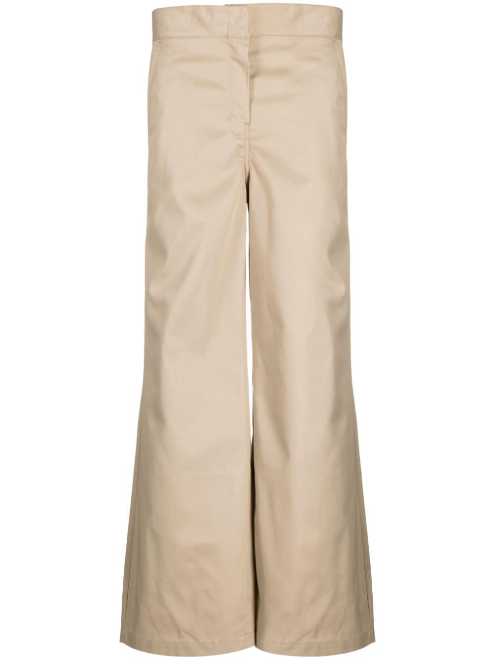 Palm Angels reversed waistband chino pants
