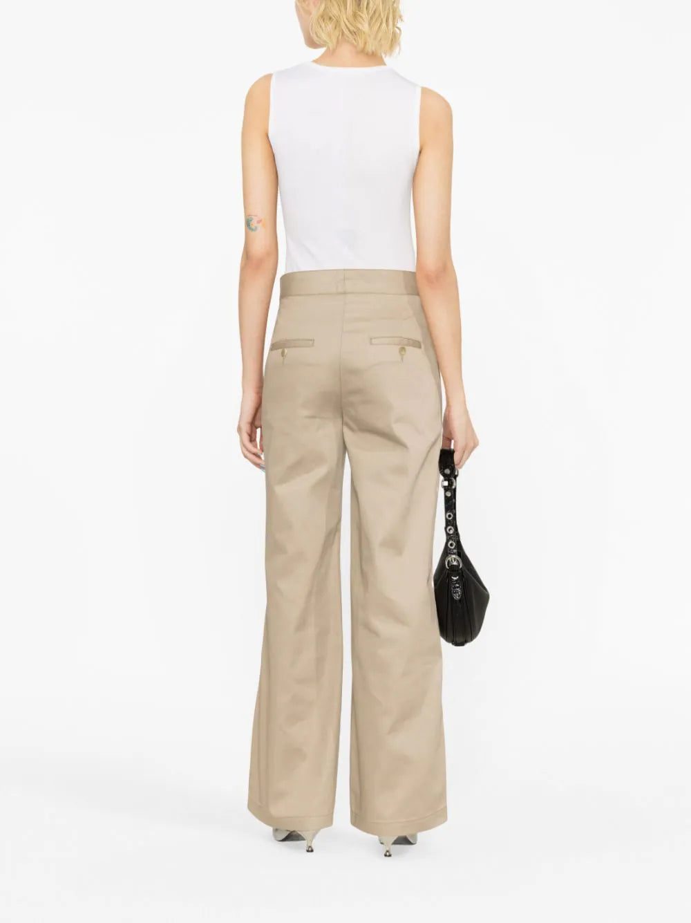 Palm Angels reversed waistband chino pants - Image 3