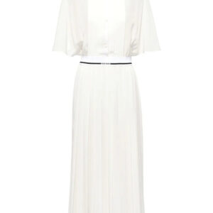 Miu Miu long crepe de chine shirt dress